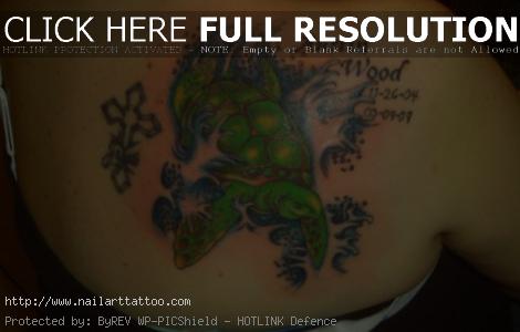 Sea Turtle Tattoos Art