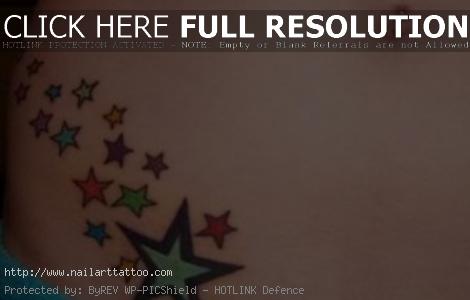 Shooting Star Tattoos For Girls