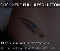 Shooting Stars Tattoos For Women