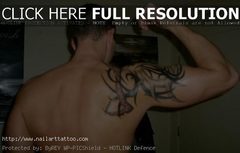 Shoulder And Back Tattoos For Men