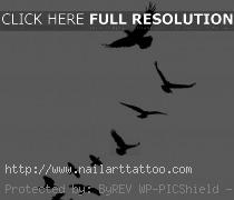 Simple Bird Tattoos Designs