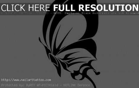 Simple Butterfly Tattoos Designs