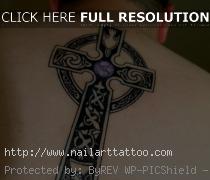Simple Celtic Cross Tattoos