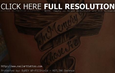 Simple Cross Tattoos Designs For Men