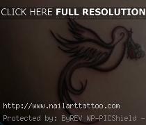 Simple Dove Tattoos Designs