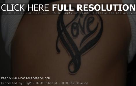 Simple Heart Tattoos Designs