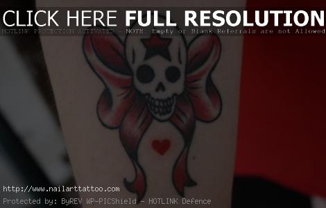 Skull And Heart Tattoos
