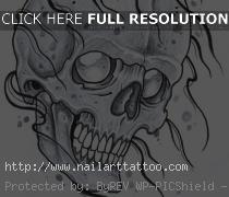 Skull Tattoos Flash Art