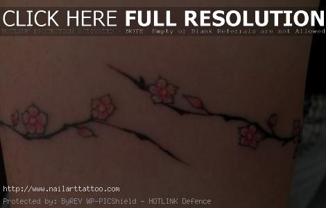 Small Cherry Blossom Tattoos