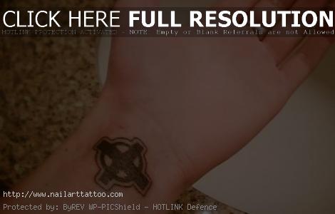 Small Cross Tattoos Designs For Women