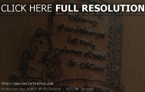 Small In Loving Memory Tattoos