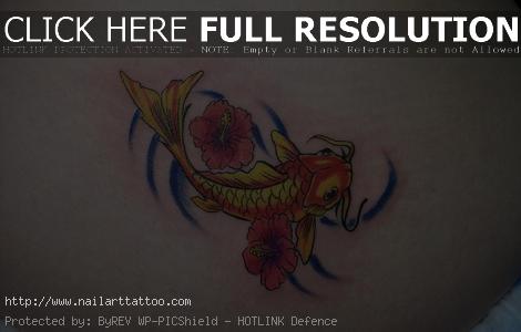 Small Koi Fish Tattoos