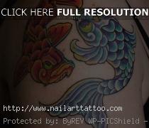 Small Koi Fish Tattoos For Girls