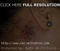 Small Lily Flower Tattoos