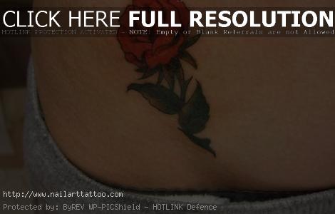 Small Rose Tattoos Designs