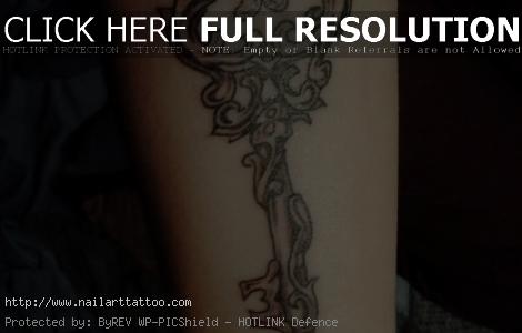 Small Skeleton Key Tattoos