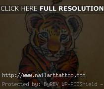 Small Tiger Tattoos For Women