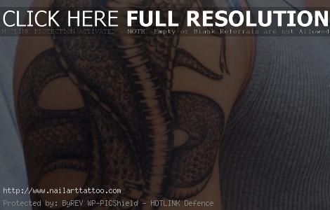 Snake Tribal Tattoos Designs