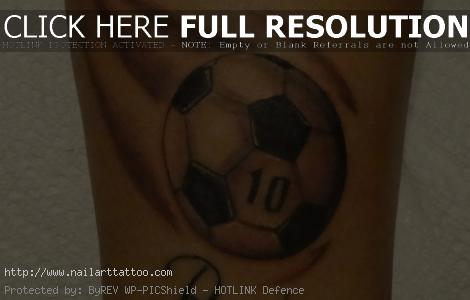 Soccer Ball Tattoos Designs