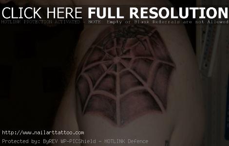 Spider Web Tattoos Flash