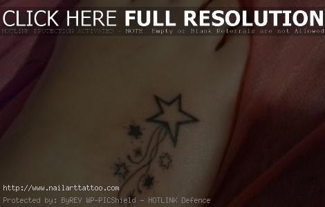 Star Foot Tattoos Designs