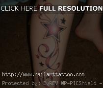 Star Tattoos For Girls On Leg