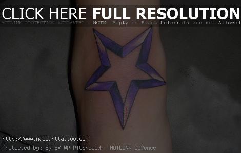 Star Tattoos On Elbow