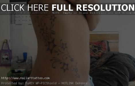 Star Tattoos On Ribs