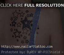 Star Tattoos On Spine