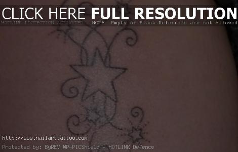 Star Tattoos On Thigh
