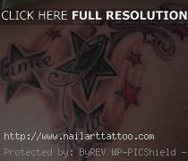 Star Tattoos With Names In Them