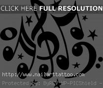 Stars And Music Notes