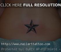 Stars On Lower Back Tattoos
