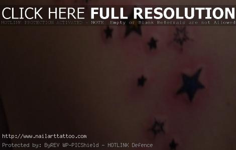 Stars Tattoos On Back
