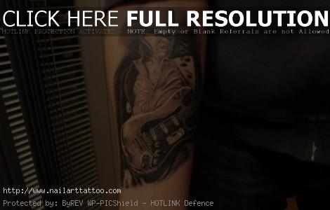Stevie Ray Vaughan Tattoos
