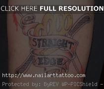 Straight Edge Razor Tattoos