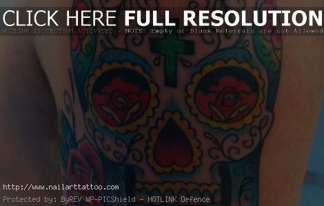 Sugar Mexican Skull Tattoos