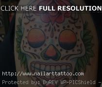 Sugar Skull Tattoos For Girls