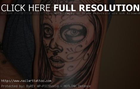 Sugar Skull Tattoos For Men