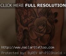 Sugar Skull Tattoos With Flowers