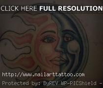Sun And Moon Tattoos