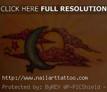 Sun Moon Star Tattoos
