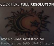 Sun Moon Stars Tattoos