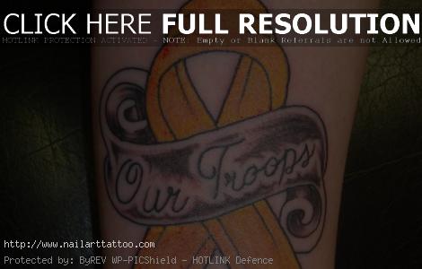Support Our Troops Tattoos