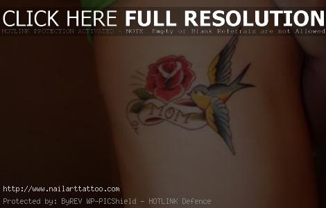 Swallow Bird Tattoos Designs