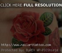 Symbolism Of A Rose Tattoos