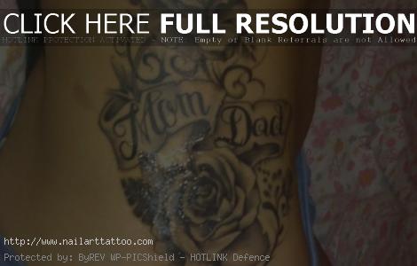Tattoos About Mom And Dad