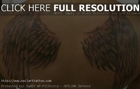 Tattoos Angel Wings On Back