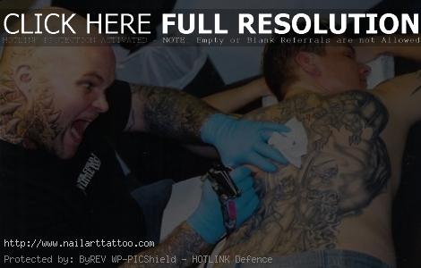 Tattoos Artist At Work