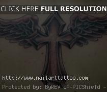 Tattoos Cross With Wings